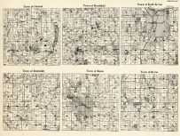 Fond Du Lac County - Osceola, Marshfield, Fond du Lac, Rosendale, Ripon, Byron, Wisconsin State Atlas 1930c